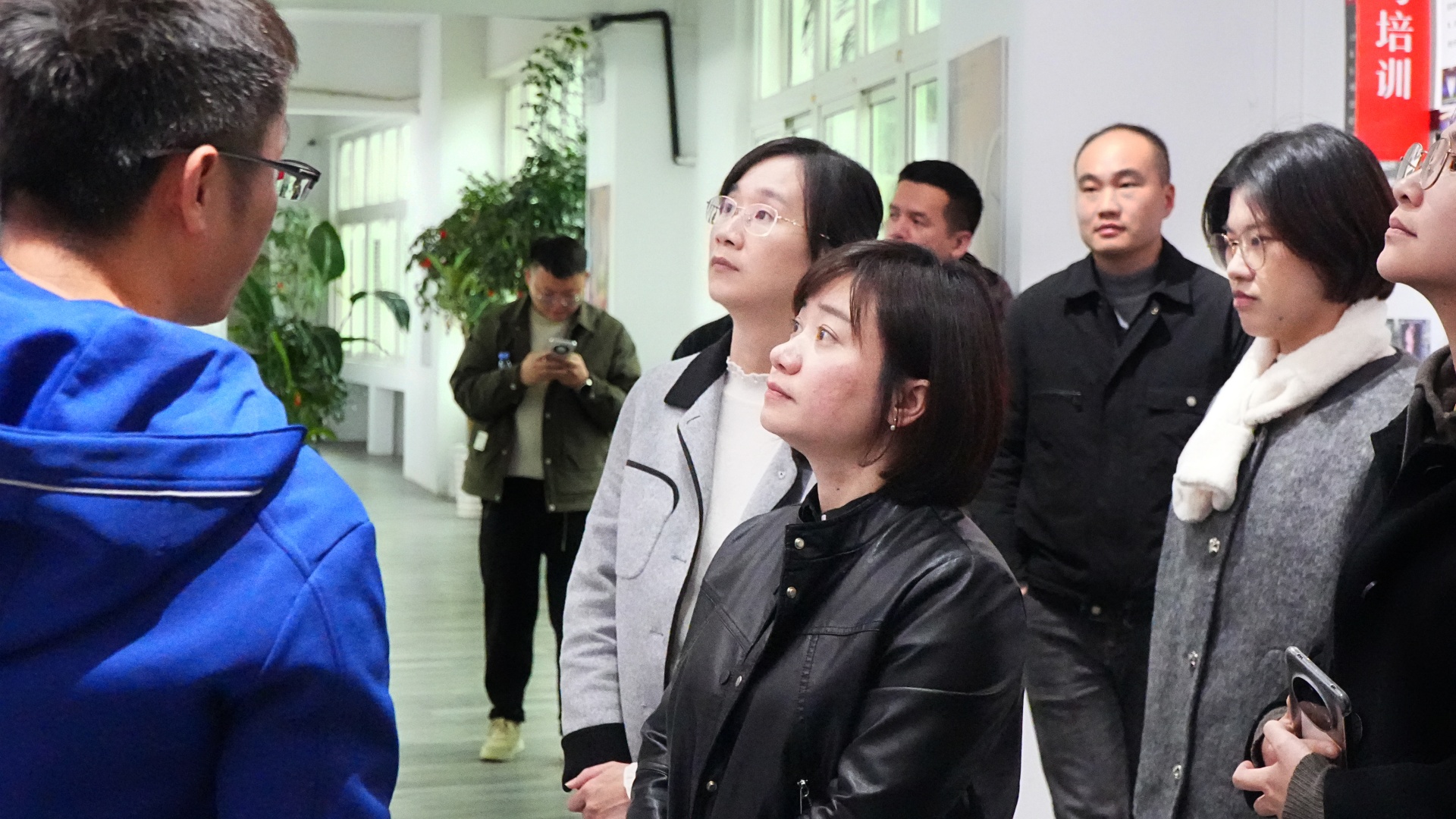 漳州團(tuán)市委副書記林凌一行蒞臨比鄰三維參觀交流